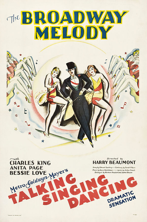 Original poster for The Broadway Melody
