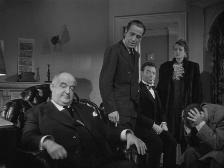 First example of shot compositions in The Maltese Falcon