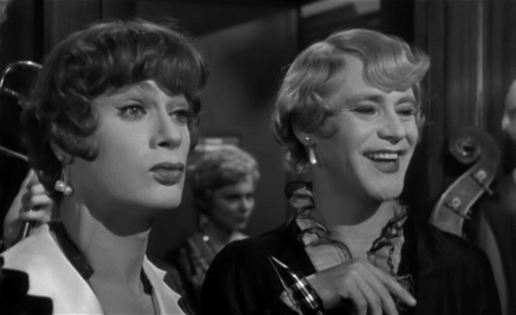 Tony Curtis and Jack Lemmon in Some Like it Hot