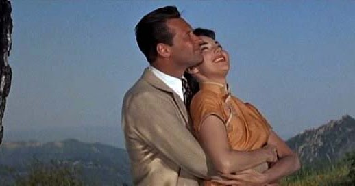 William Holden and Jennifer Jones in Love is a Many Splendored Thing