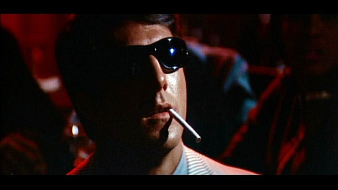 Dustin Hoffman in the bar in The Graduate