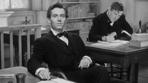 Henry Fonda as Abraham Lincoln in Young Mr. Lincoln, 1939